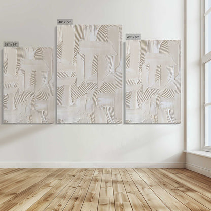 [Color:Stretched Canvas], Image showing the size comparisons