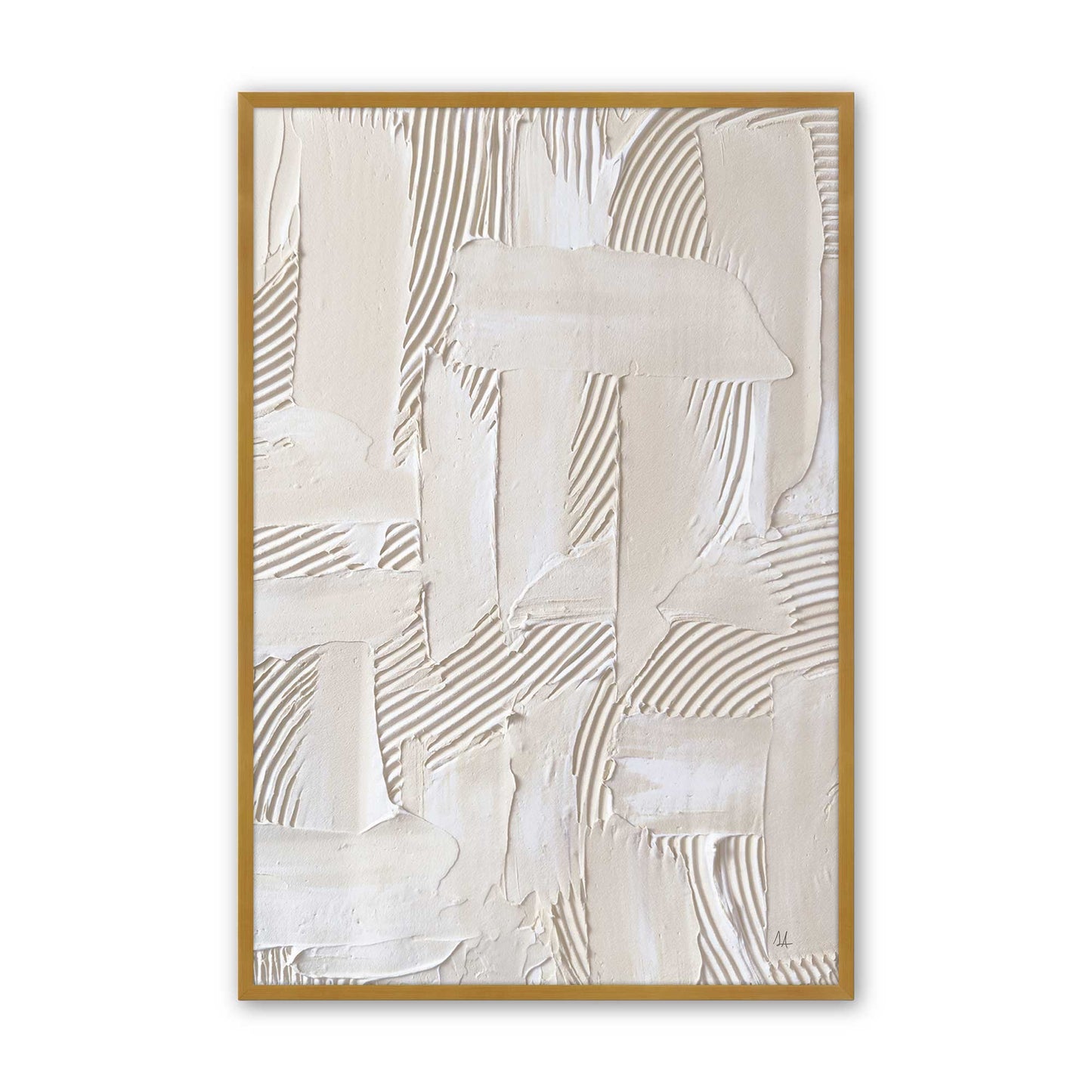 [Color:Polished Gold], Picture of art in a Polished Gold frame