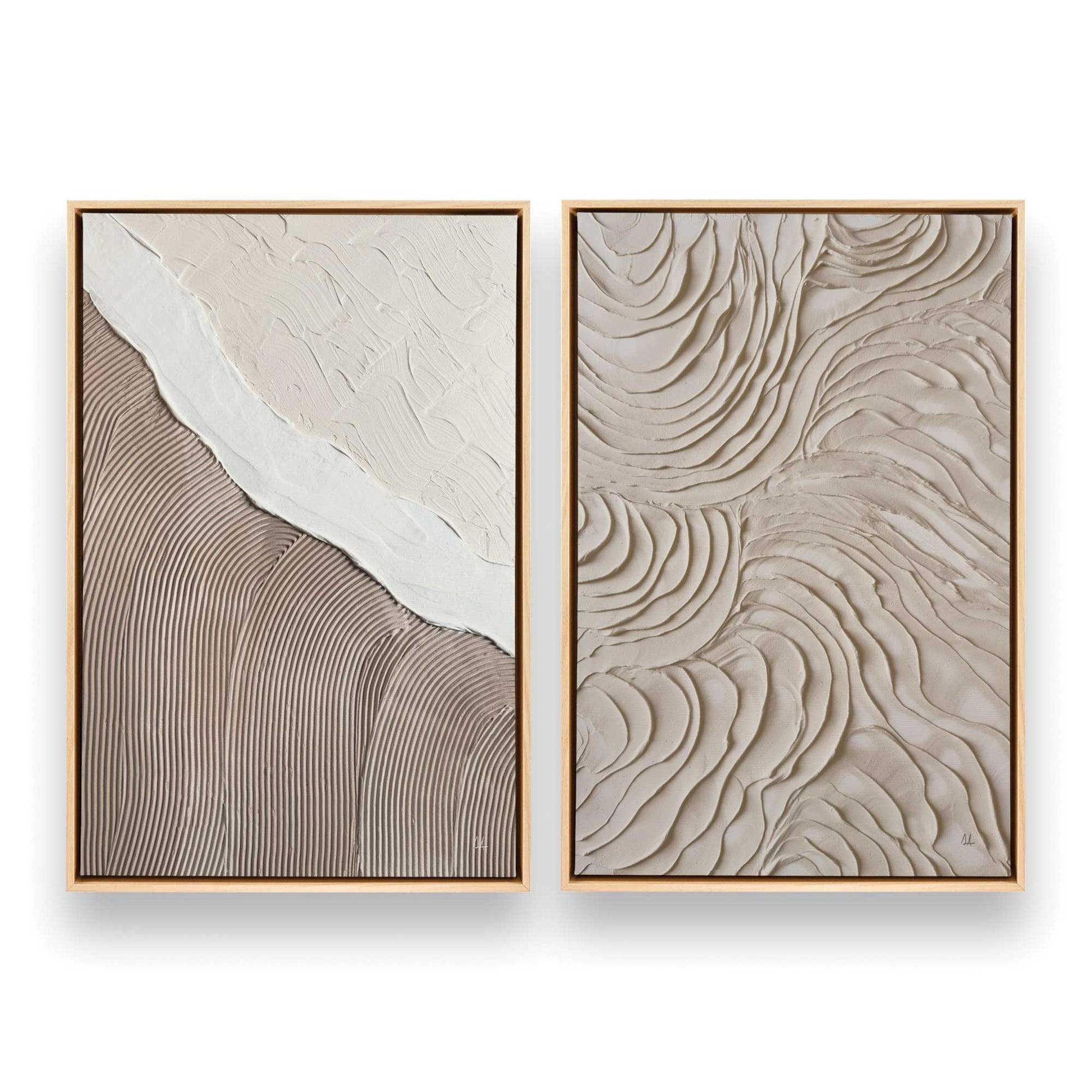 [Color:American Maple], Picture of art in a American Maple frame