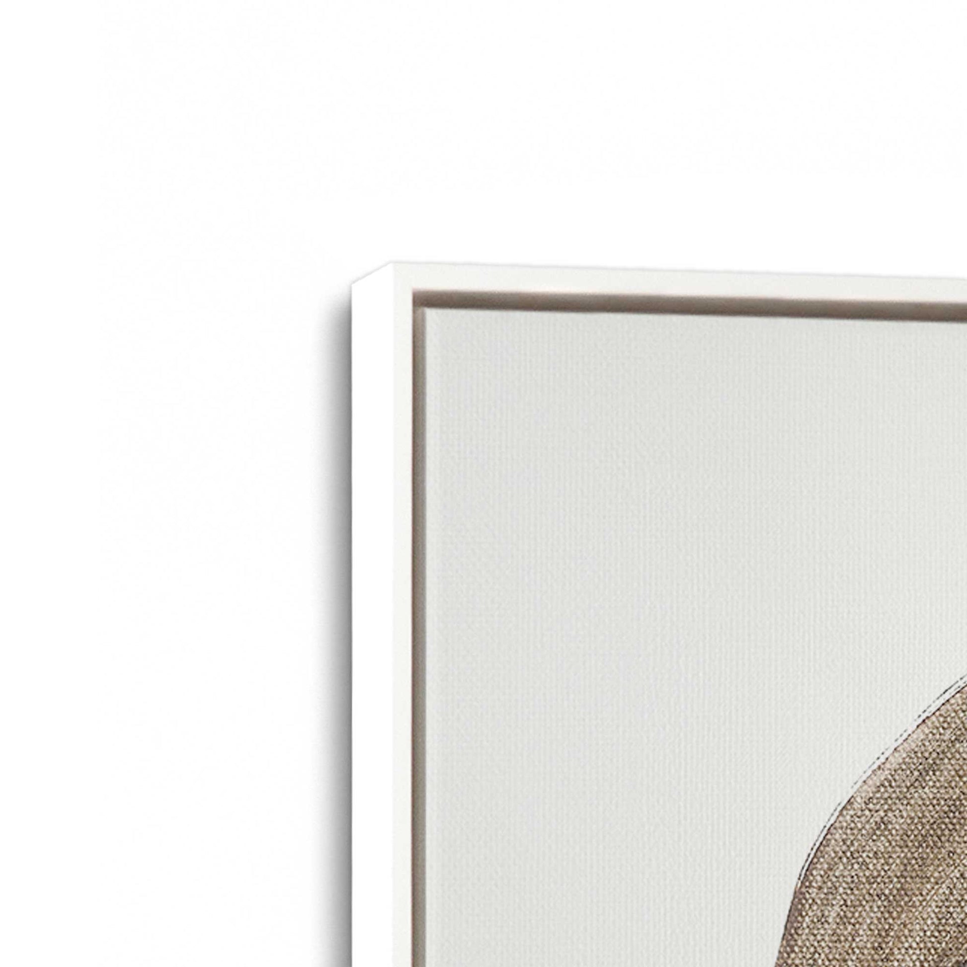 [Color:Opaque White], Picture of art in a White frame at an angle