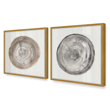 [Color:Polished Gold], Picture of art in a Polished Gold frame of the corner