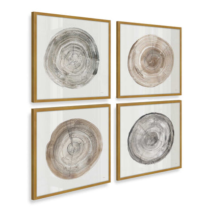 [Color:Polished Gold], Picture of art in a Polished Gold frame of the corner