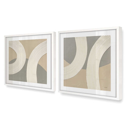 [Color:Opaque White], Picture of art in a Opaque White frame at an angle