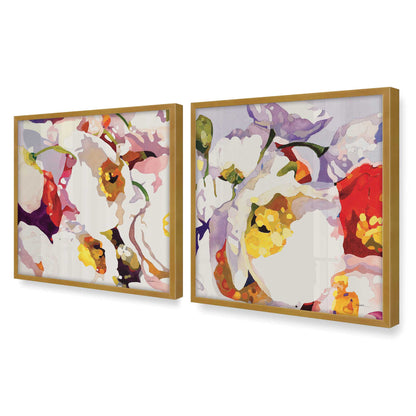 [Color:Polished Gold], Picture of art in a Polished Gold frame of the corner