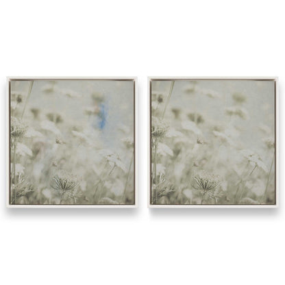 [Color:Opaque White], Picture of art in a White frame