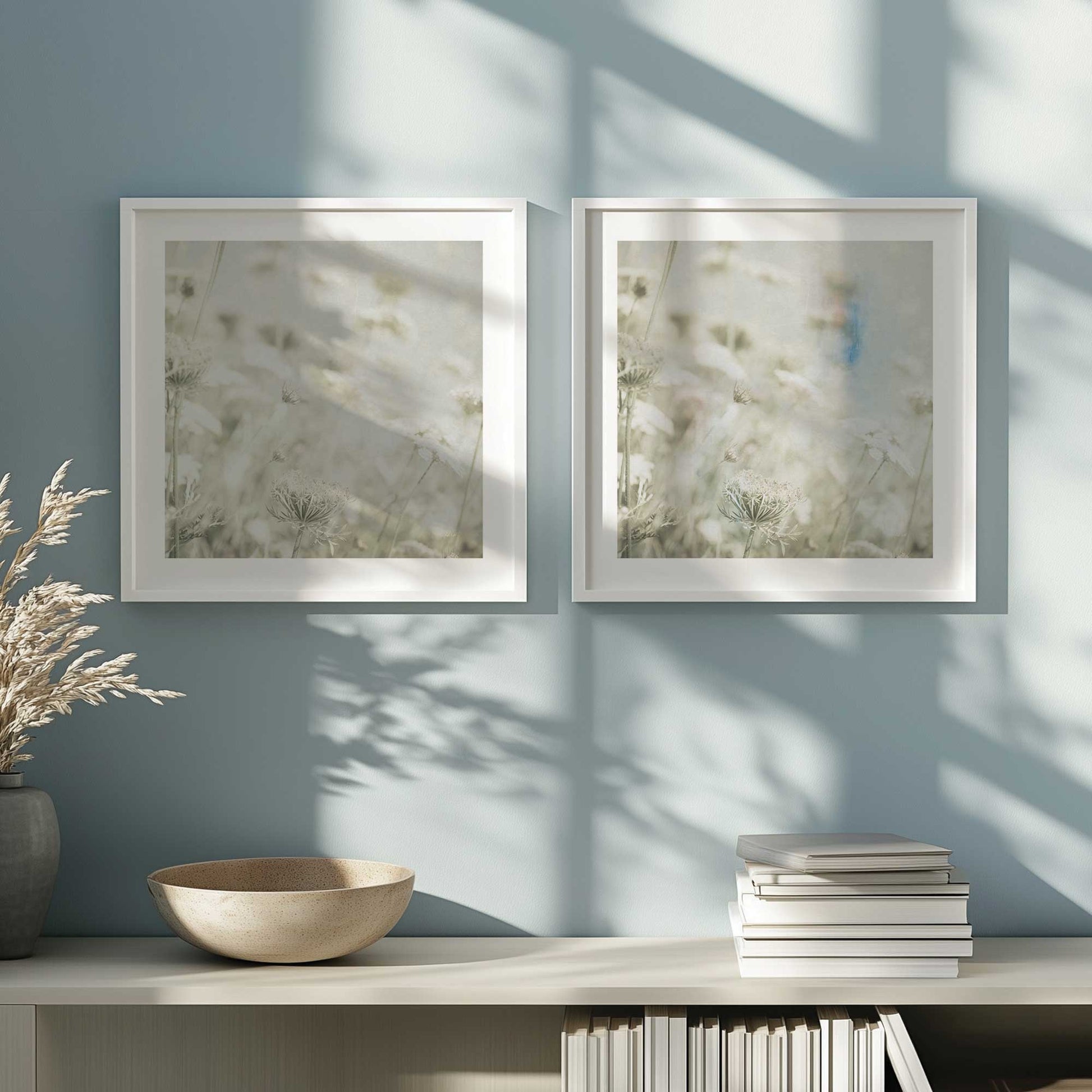 [Color:Opaque White], Picture of art in a Opaque White frame