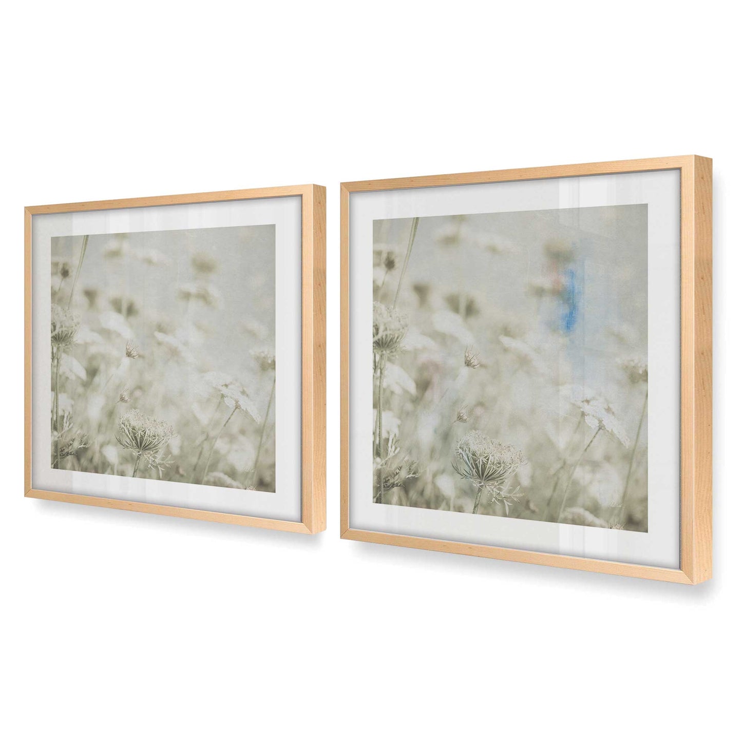 [Color:Raw Maple], Picture of art in a Raw Maple frame at an angle