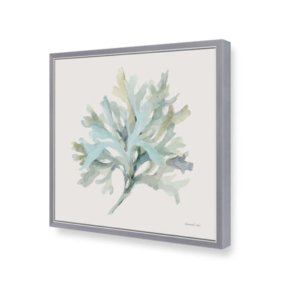 [Color:Polished Chrome], Picture of art in a Polished Chrome frame at an angle