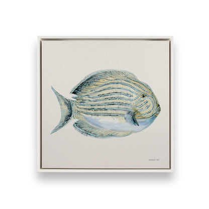 [Color:Opaque White], Picture of art in a White frame