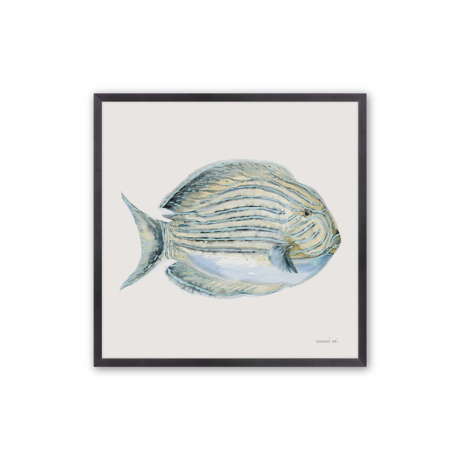 [Color:Weathered Zinc], Picture of art in a Weathered Zinc frame