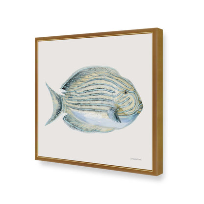 [Color:Polished Gold], Picture of art in a Polished Gold frame at an angle