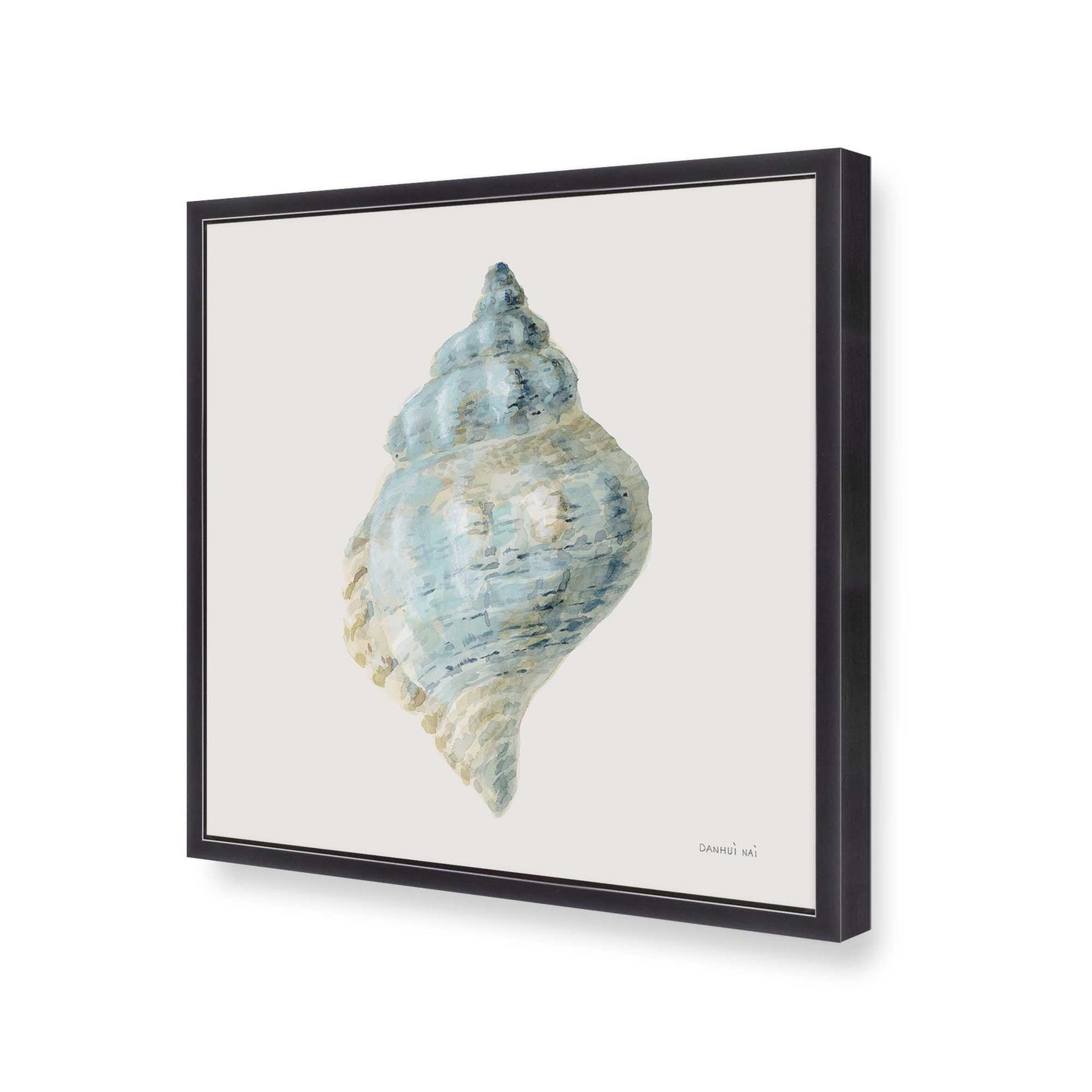 [Color:Weathered Zinc], Picture of art in a Weathered Zinc frame at an angle