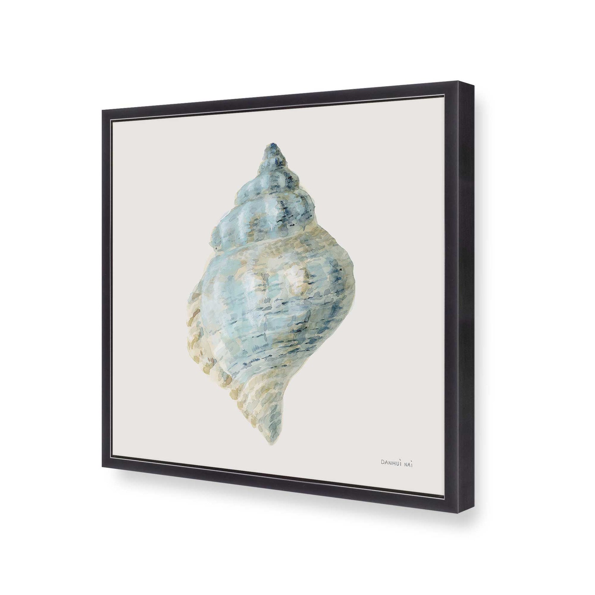 [Color:Weathered Zinc], Picture of art in a Weathered Zinc frame at an angle