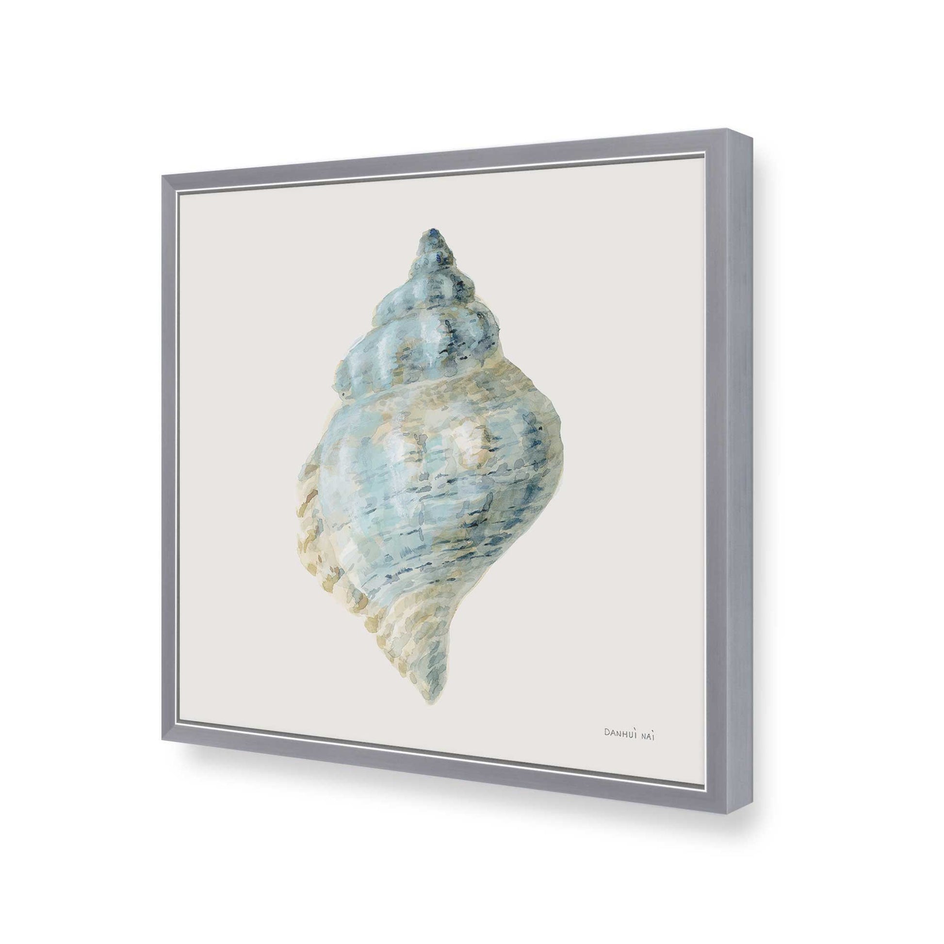 [Color:Polished Chrome], Picture of art in a Polished Chrome frame at an angle