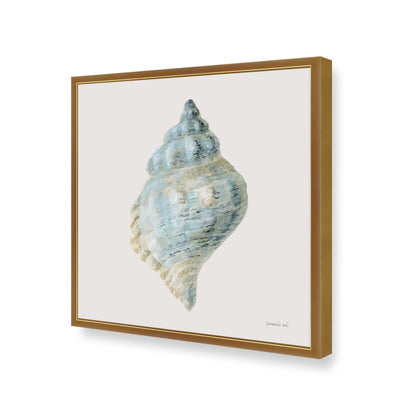 [Color:Polished Gold], Picture of art in a Polished Gold frame at an angle