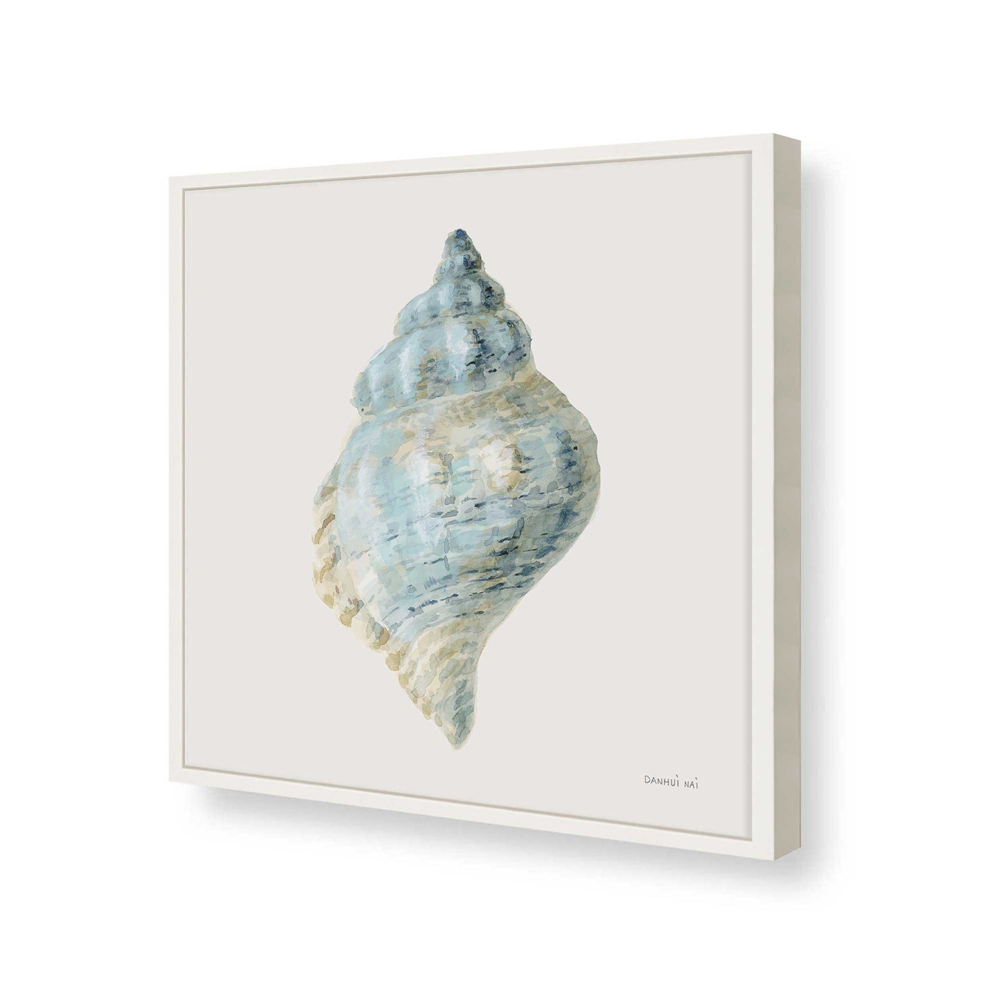 [Color:Opaque White], Picture of art in a Opaque White frame at an angle