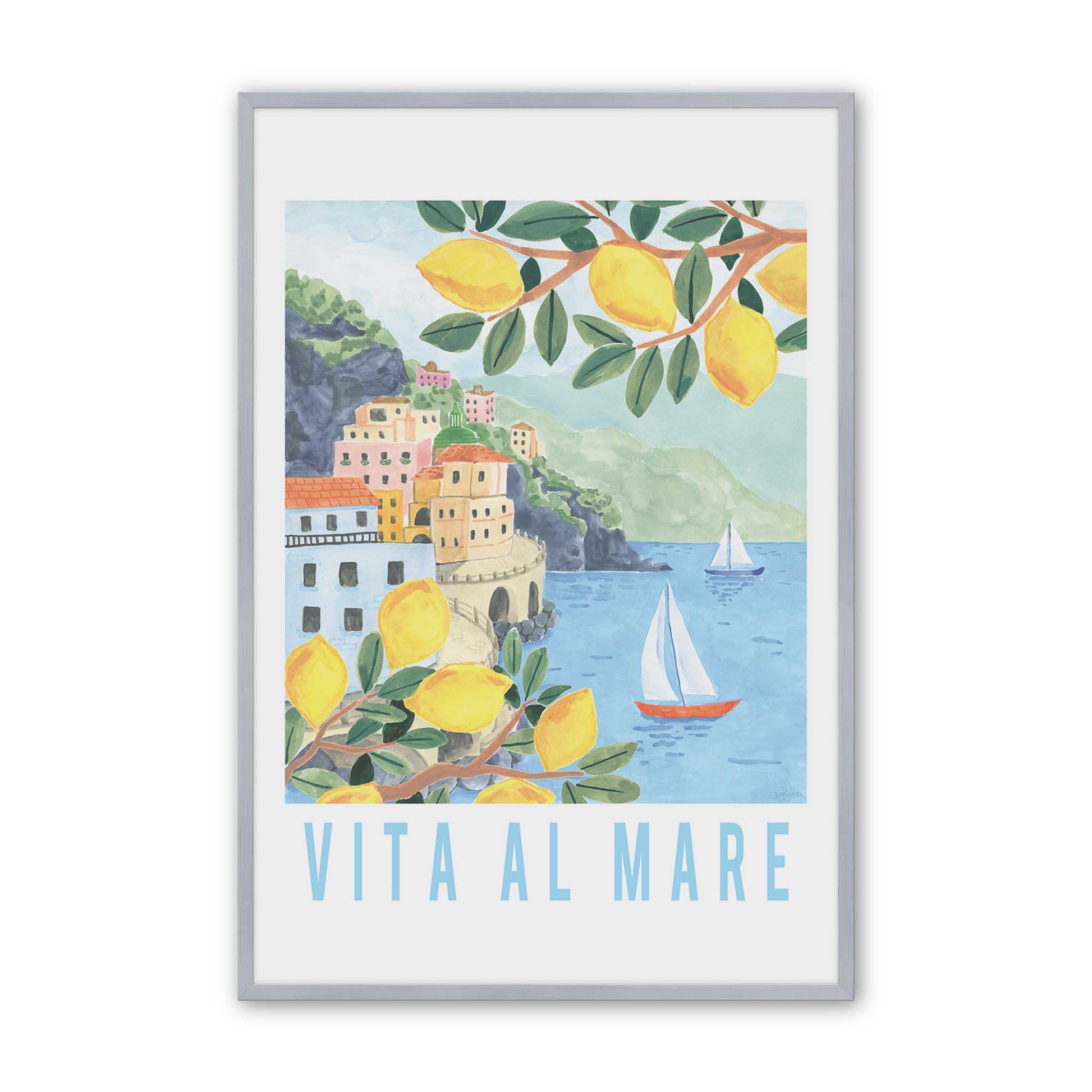 [Color:Polished Chrome], Picture of art in a Polished Chrome frame