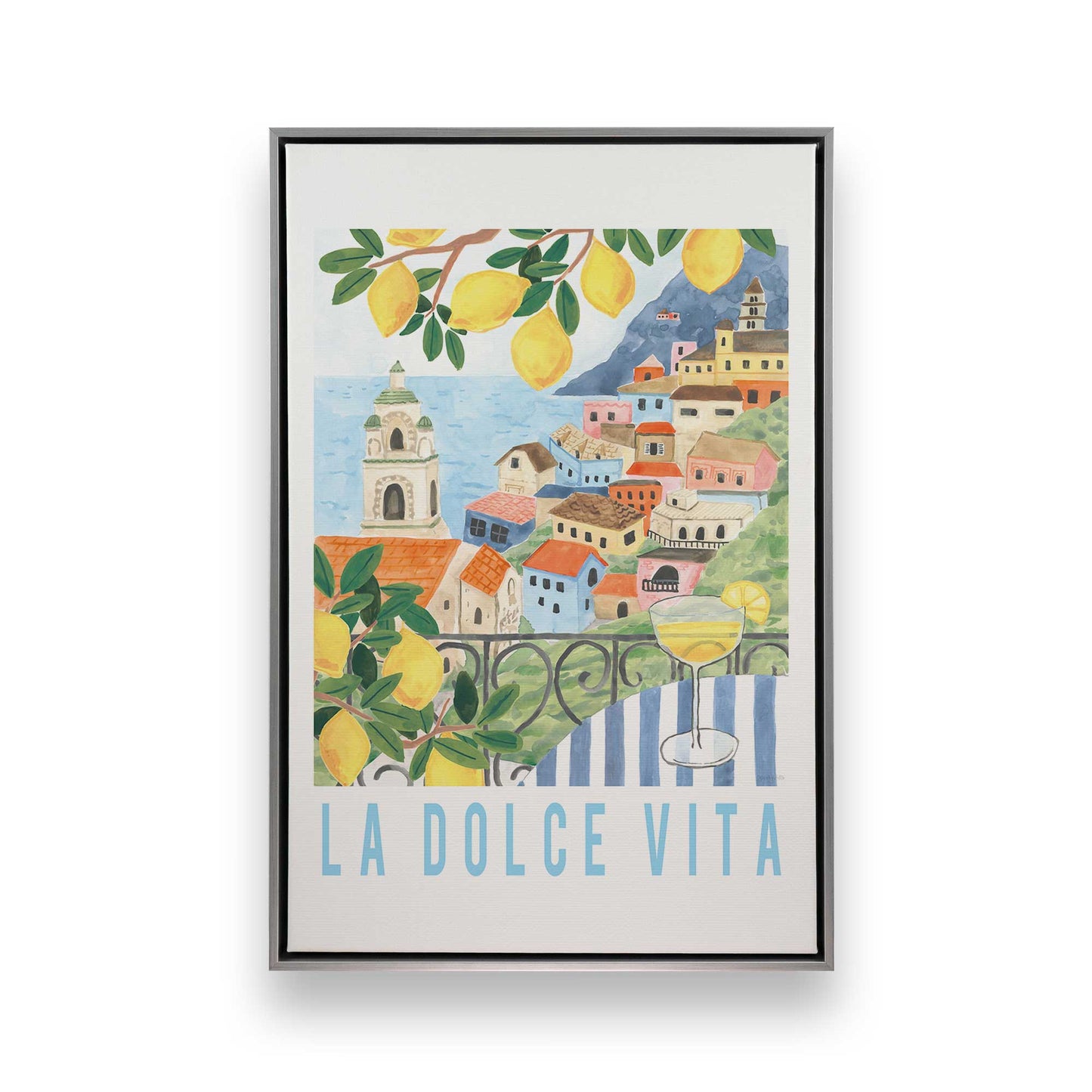 [Color:Polished Chrome], Picture of art in a Polished Chrome frame