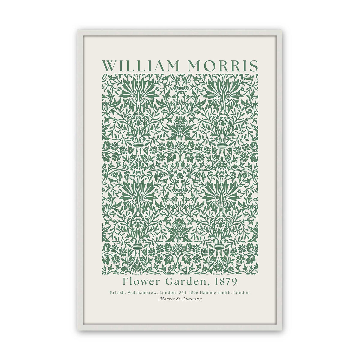 [Color:Opaque White], Picture of art in a Opaque White frame
