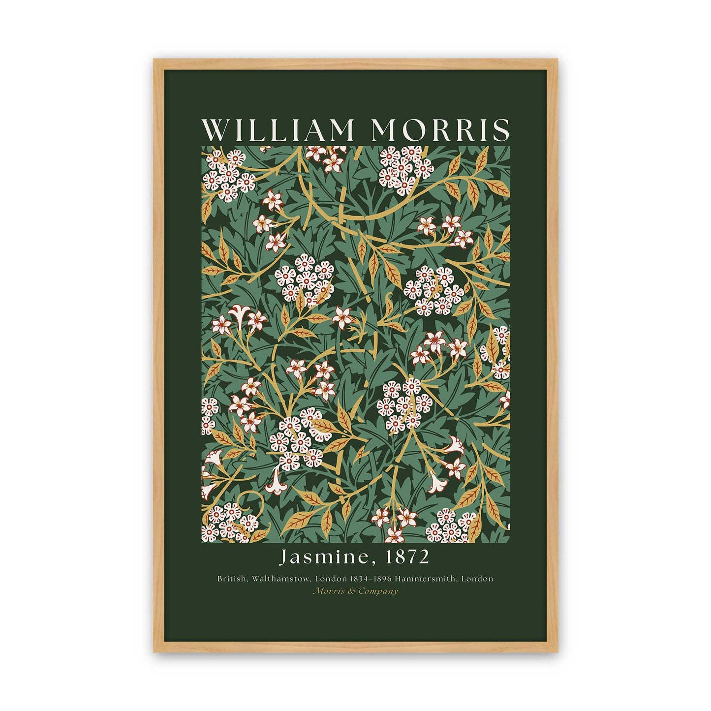 [Color:American Maple], Picture of art in a American Maple frame