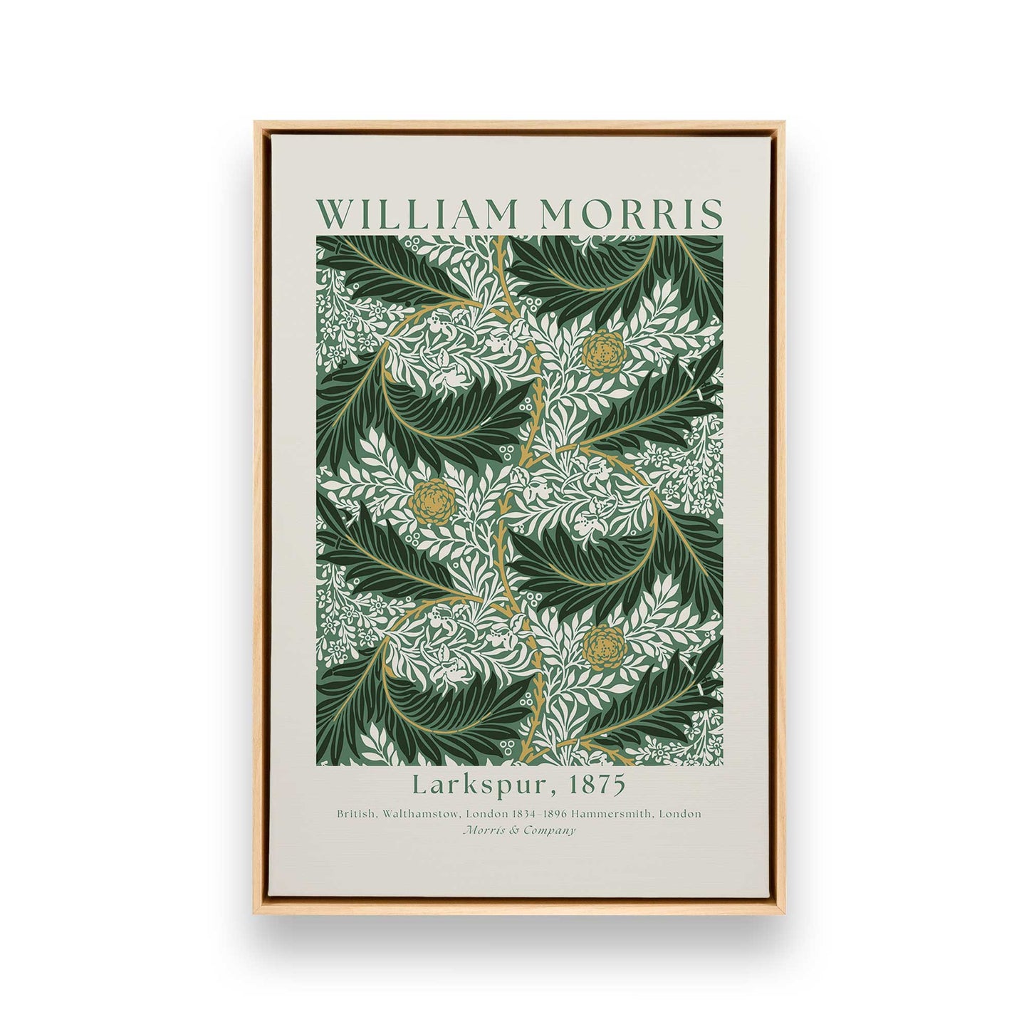 [Color:American Maple], Picture of art in a American Maple frame