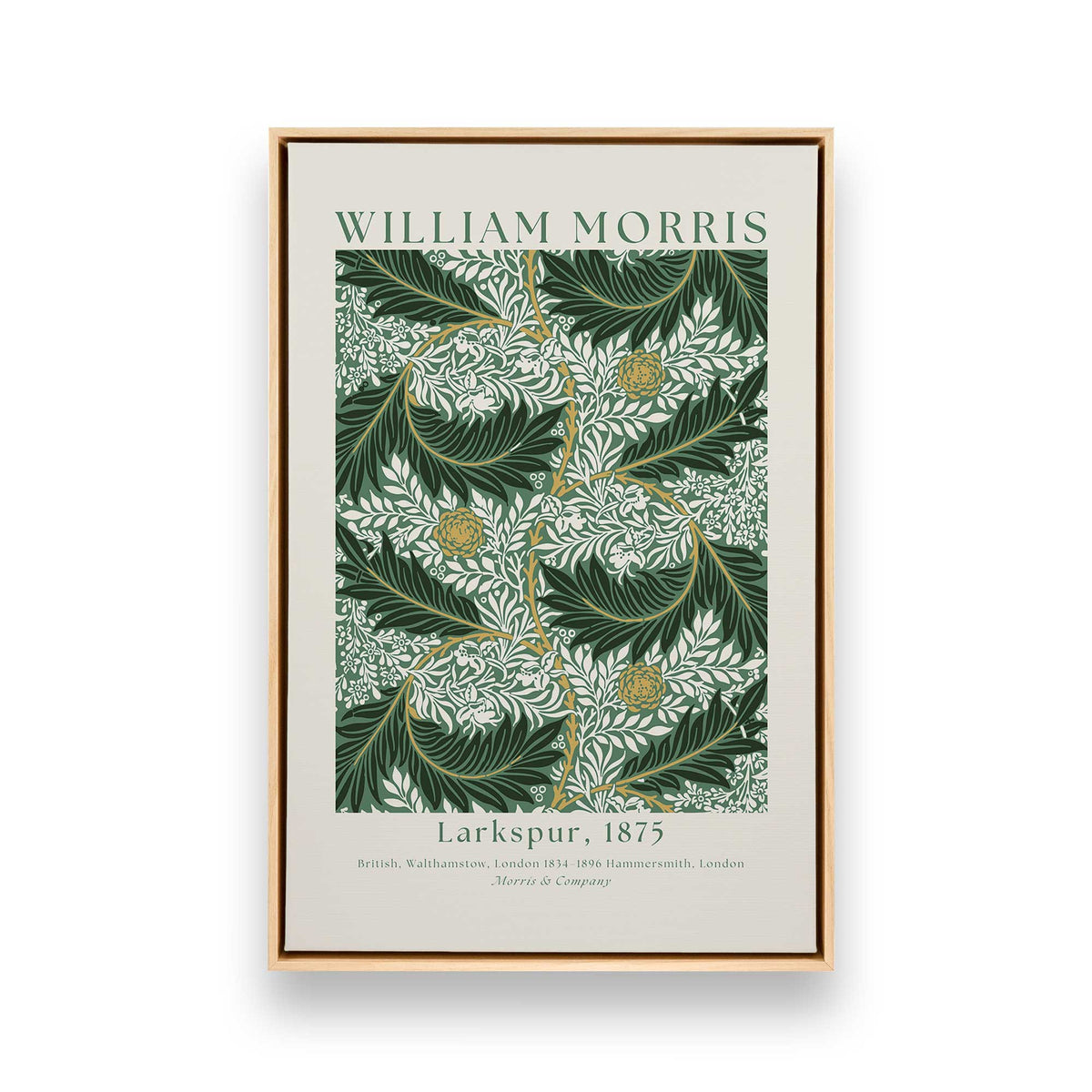 [Color:American Maple], Picture of art in a American Maple frame