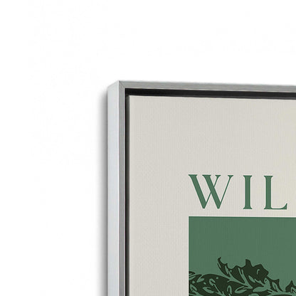 [Color:Polished Chrome], Picture of art in a Polished Chrome frame at an angle
