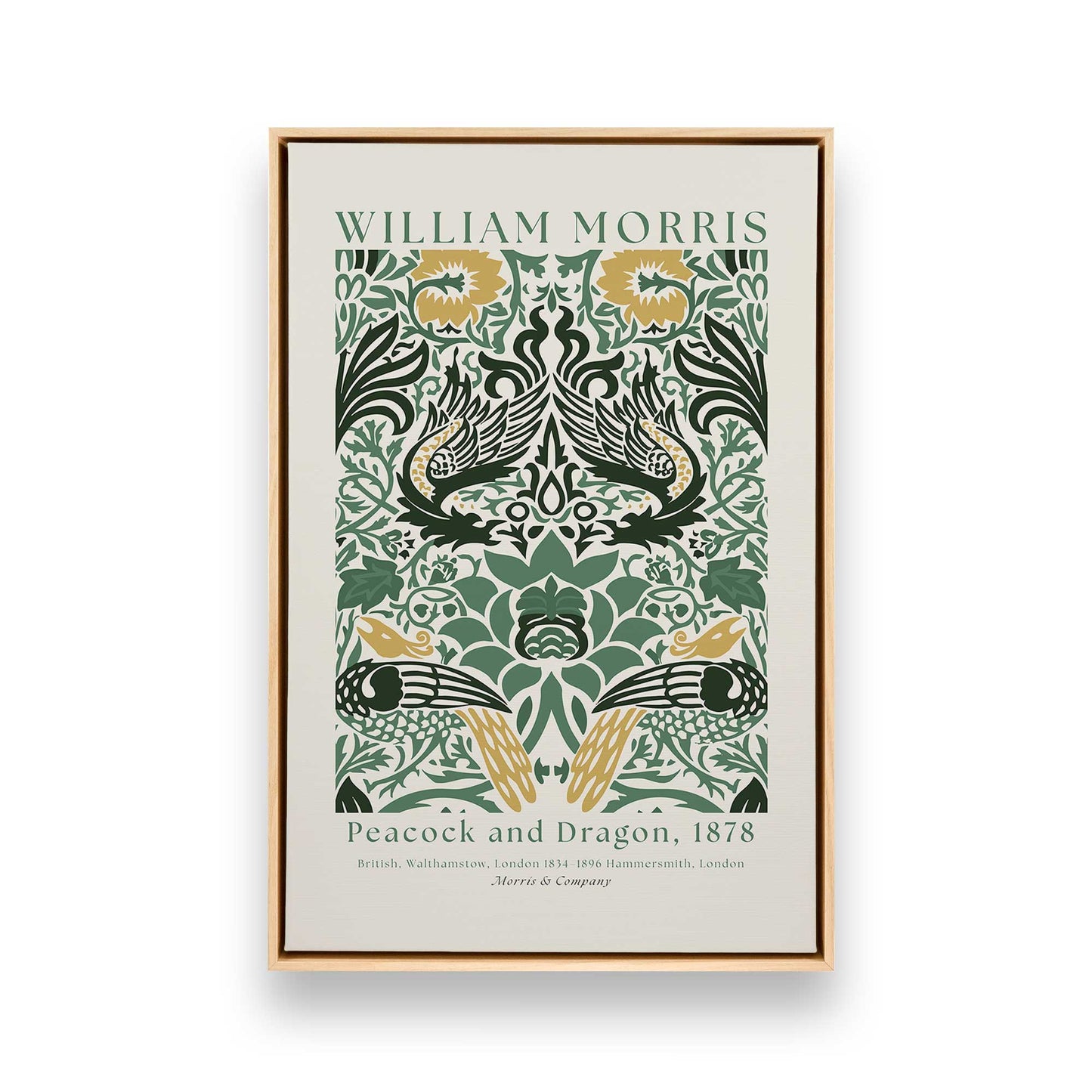[Color:American Maple], Picture of art in a American Maple frame