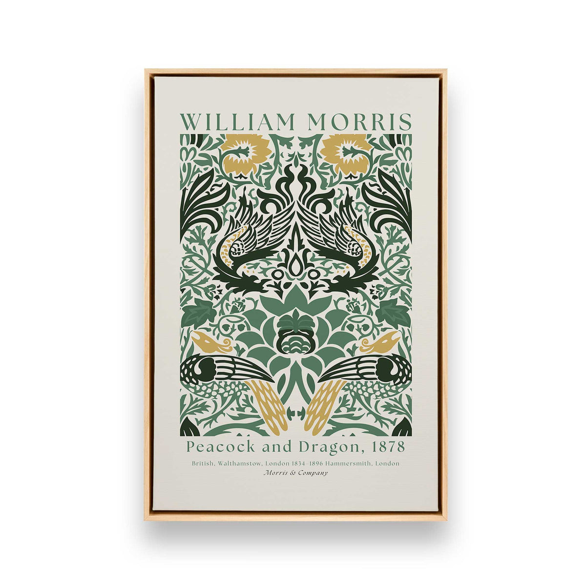 [Color:American Maple], Picture of art in a American Maple frame