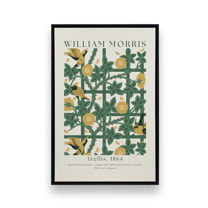 [Color:Satin Black], Picture of art in a Satin Black frame