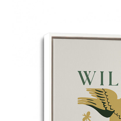 [Color:Opaque White], Picture of art in a White frame at an angle