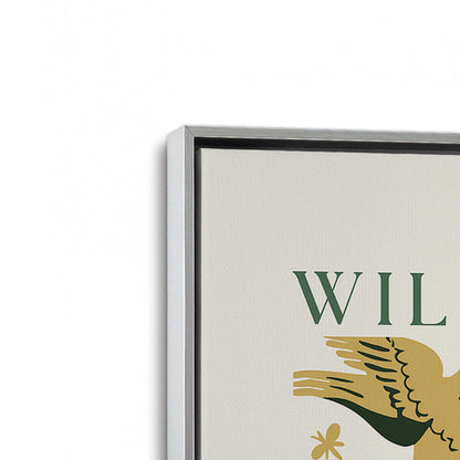 [Color:Polished Chrome], Picture of art in a Polished Chrome frame at an angle