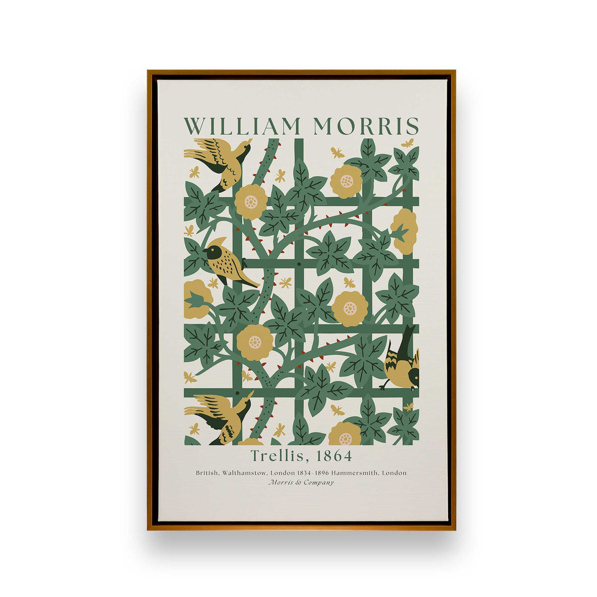 [Color:Polished Gold], Picture of art in a Polished Gold frame