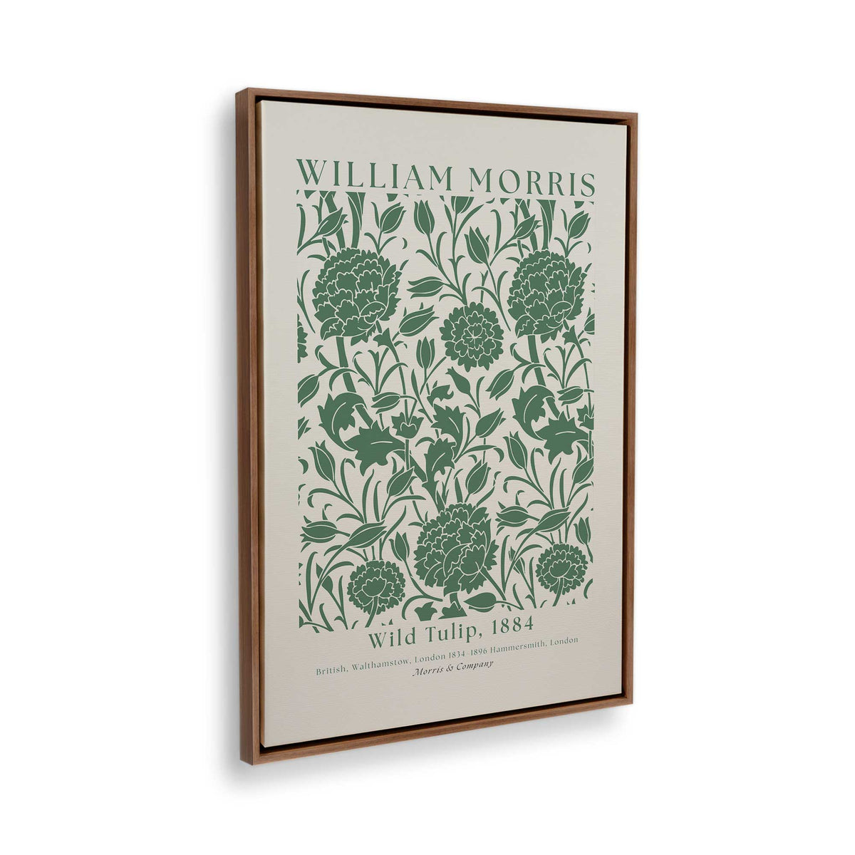 [Color:Walnut], Picture of the corner of the art