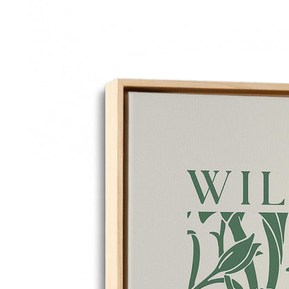 [Color:American Maple], Picture of art in a American Maple frame at an angle