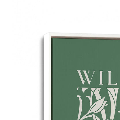[Color:Opaque White], Picture of art in a White frame at an angle