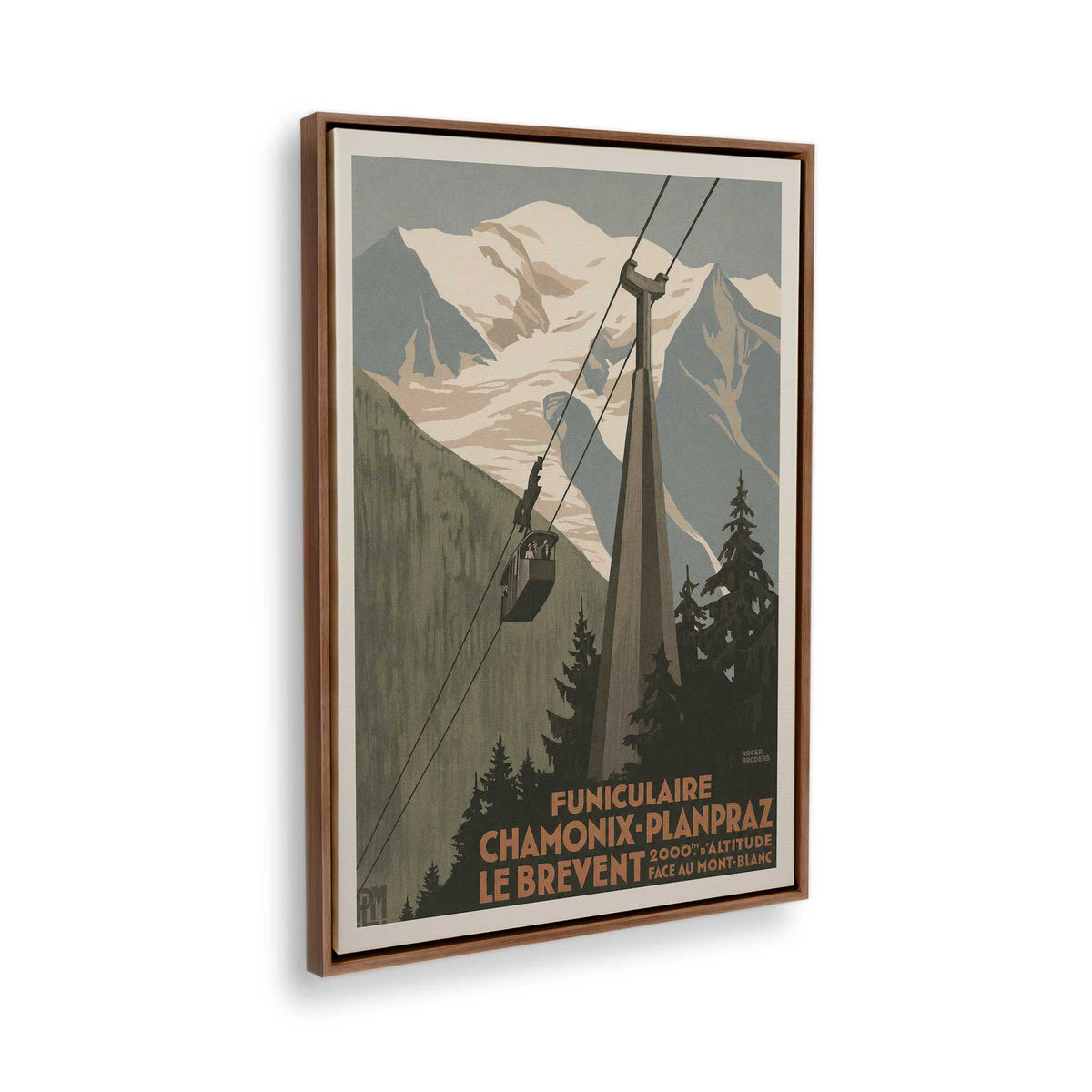 [Color:Walnut], Picture of the corner of the art