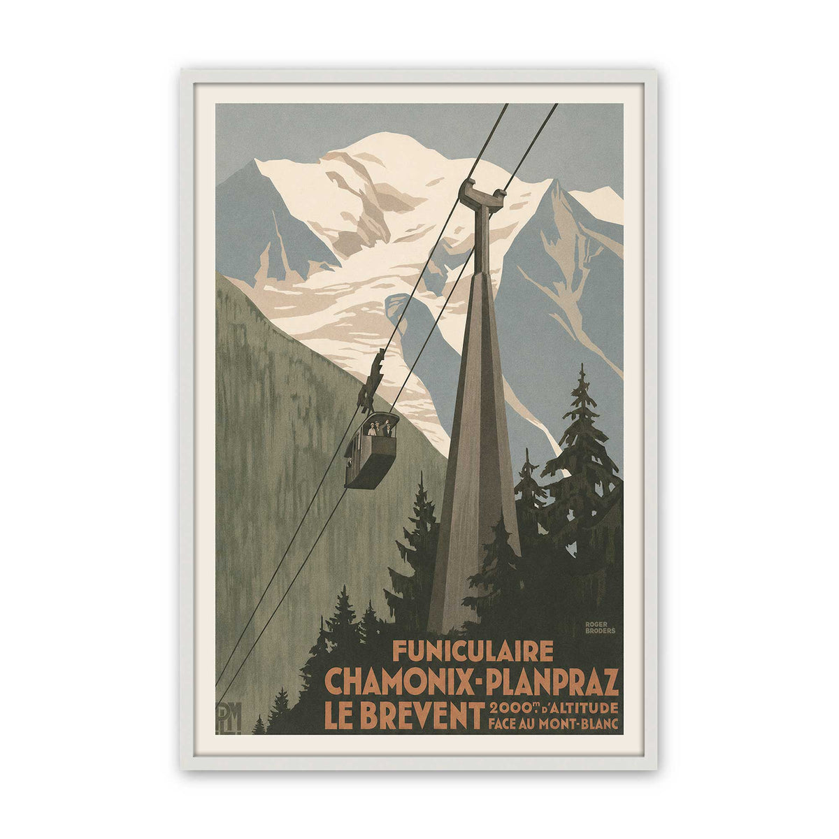 [Color:Opaque White], Picture of art in a Opaque White frame