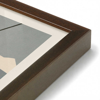 [Color:Belvinder Brown], Picture of art in a Belvinder Brown frame at an angle