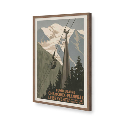 [Color:Walnut], Picture of art in a Walnut frame of the corner