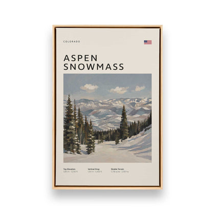 [Color:American Maple], Picture of art in a American Maple frame