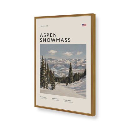 [Color:Polished Gold], Picture of art in a Polished Gold frame of the corner