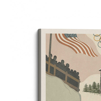 [Color:Stretched Canvas], Picture of the corner of the art