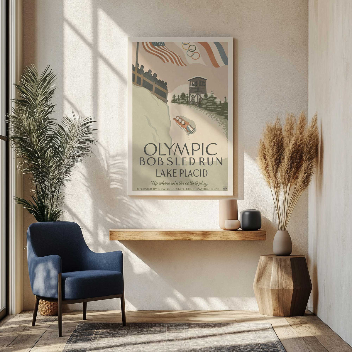 Picture of art in a room