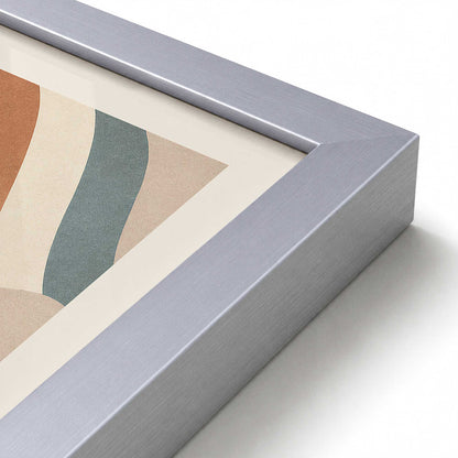 [Color:Polished Chrome], Picture of art in a Polished Chrome frame at an angle