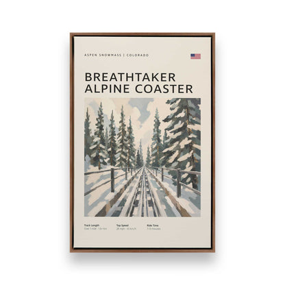 [Color:Walnut], Picture of art in a Walnut frame