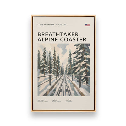 [Color:American Maple], Picture of art in a American Maple frame