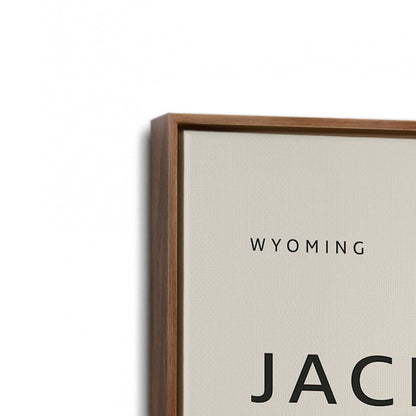 [Color:Walnut], Picture of art in a Walnut frame at an angle