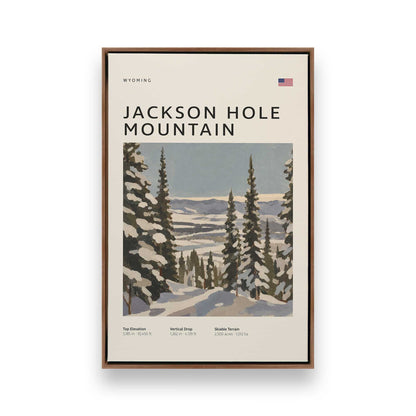 [Color:Walnut], Picture of art in a Walnut frame