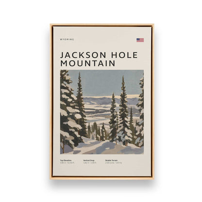[Color:American Maple], Picture of art in a American Maple frame